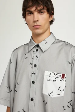 Camicia con Stampa Formiche