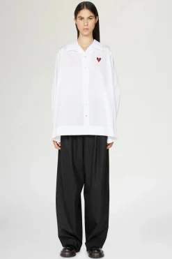Camicia Cuore Spezzato Bianca