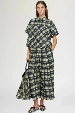 Camicia Maniche Corte Quadri