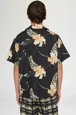 Camicia stampa Floreale e Quadri