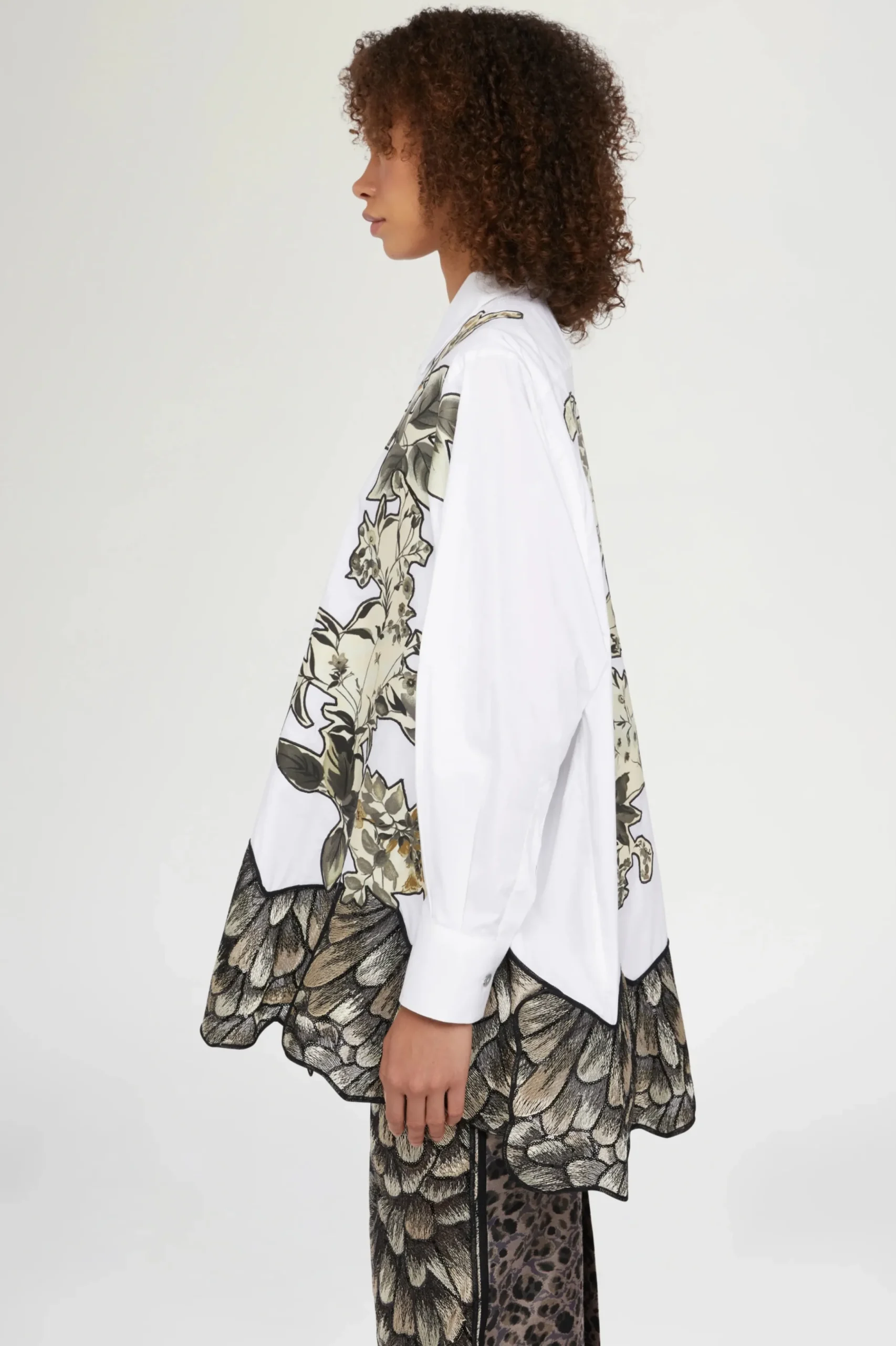 Camicia Stampa Tropicale e Animalier