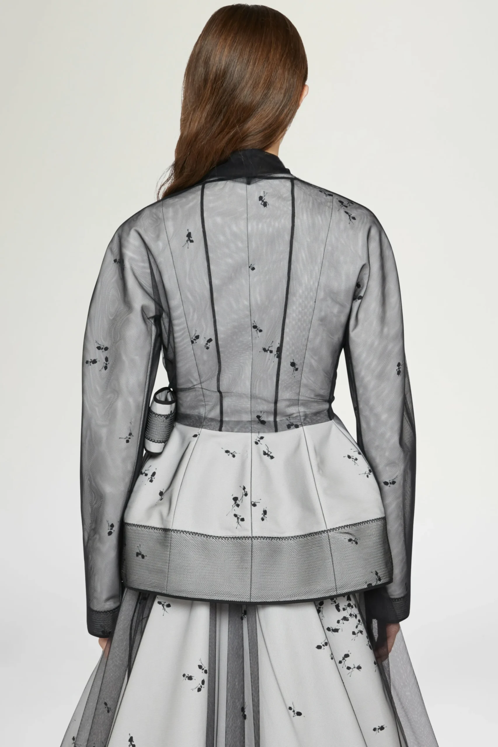 Giacca Duchesse stampa Formiche