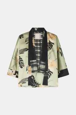 Kimono Stampa Ibiscus