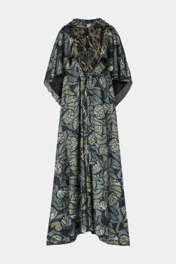 Maxi Abito Foresta Tropicale