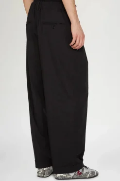 Pantaloni Gamba Larga Neri