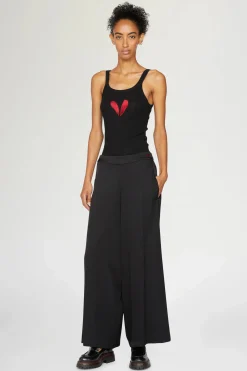 Pantaloni Larghi Neri