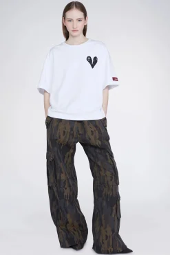 T-shirt Cuore Bianca