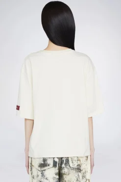 T-shirt Cuore Crema