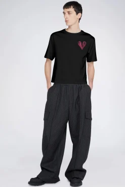 T-shirt Cuore Nero