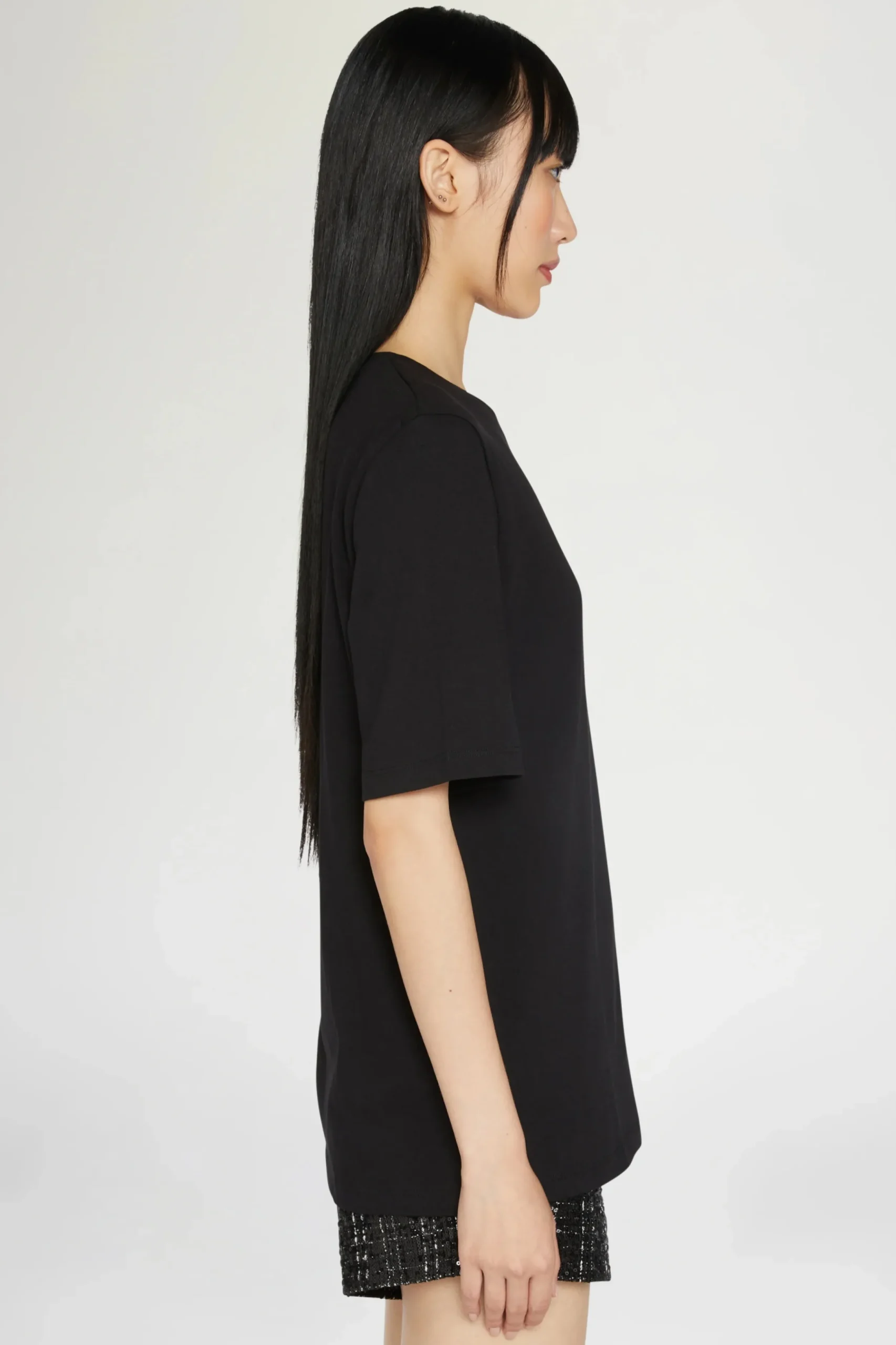 T-shirt Cuore Spezzato Nera